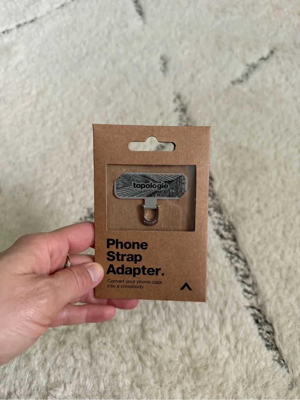 Topologie Phone Strap Adapter - Gray